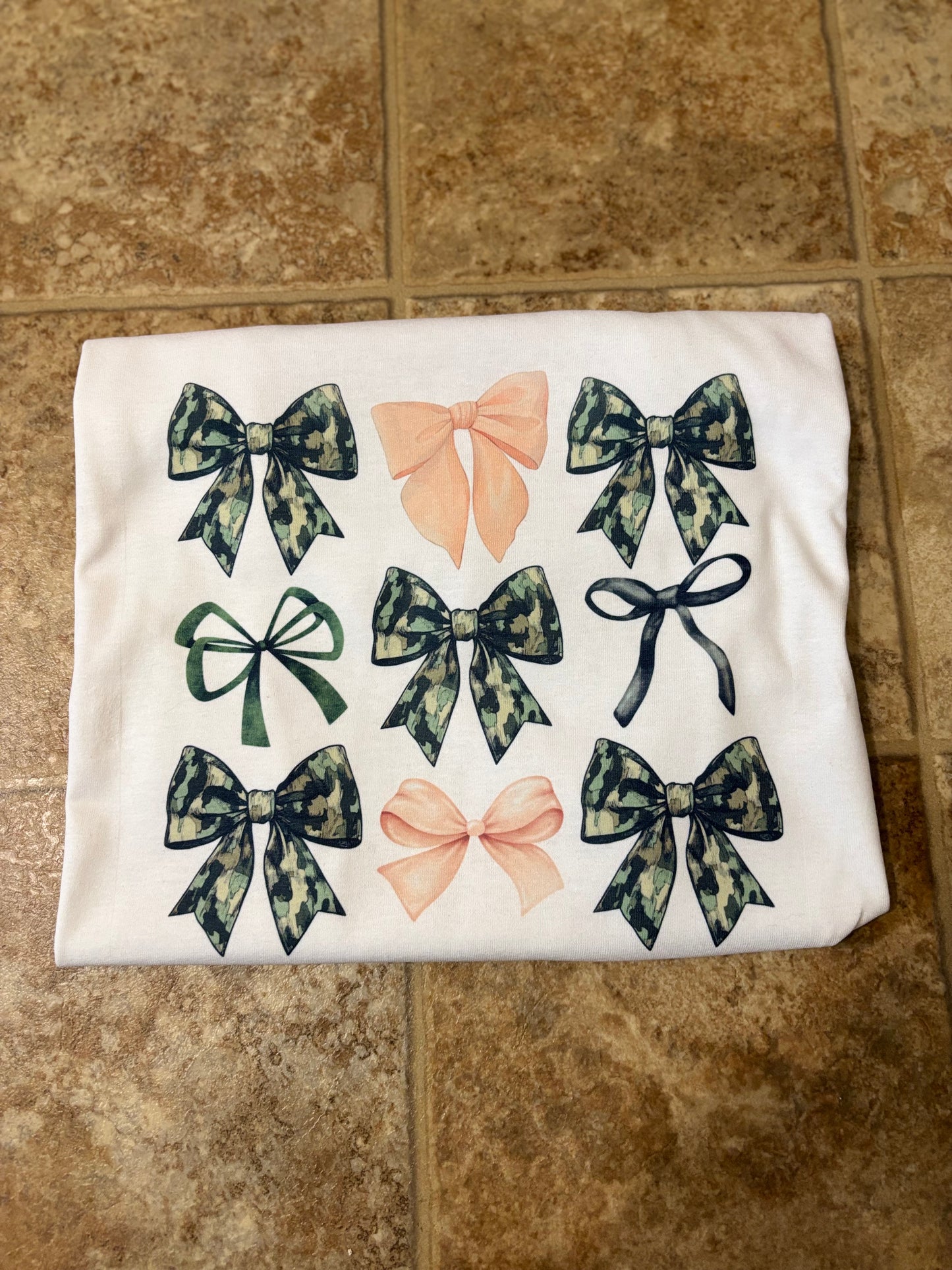 Camo Bow Tee