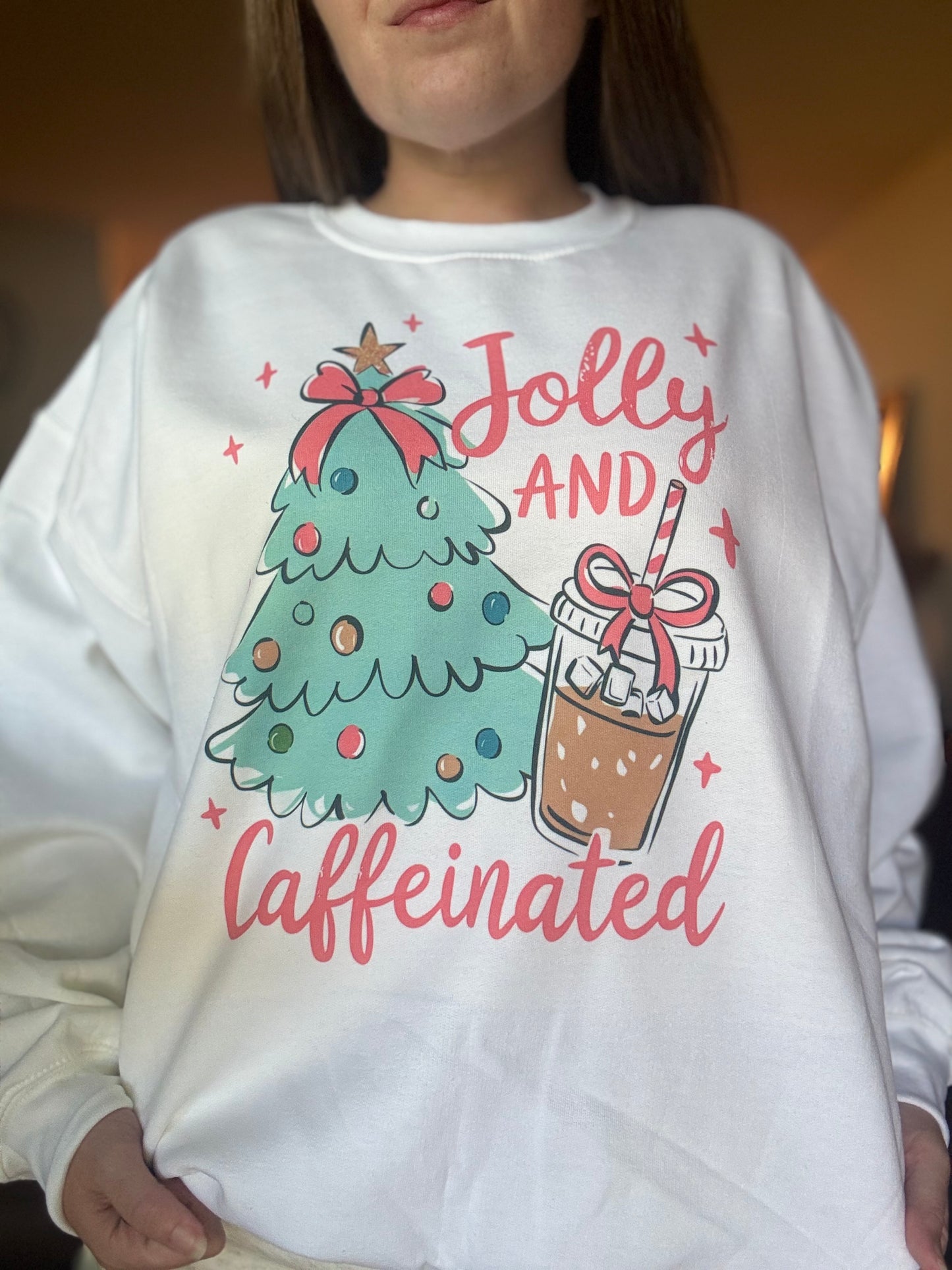 Jolly and Caffeinated Graphic Top