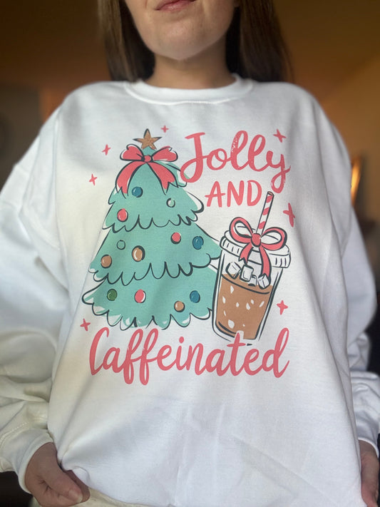 Jolly and Caffeinated Graphic Top