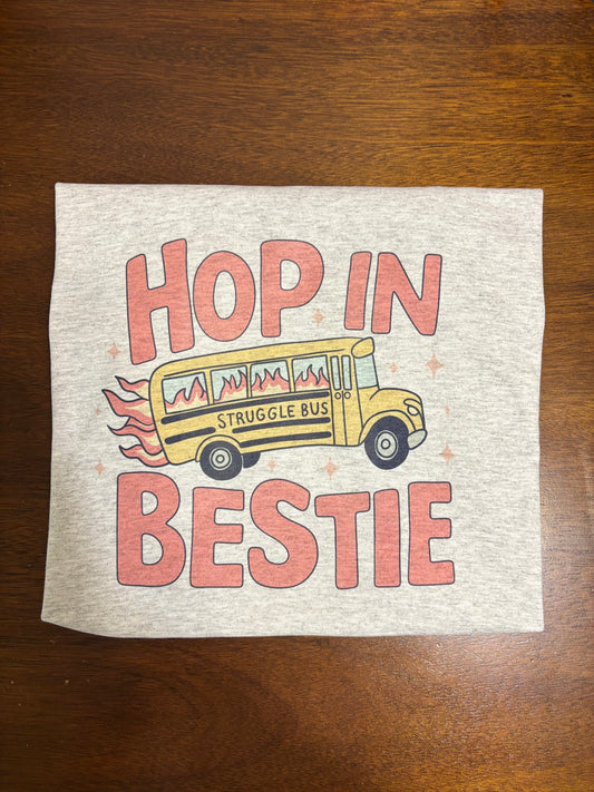 Hop in Bestie Tee