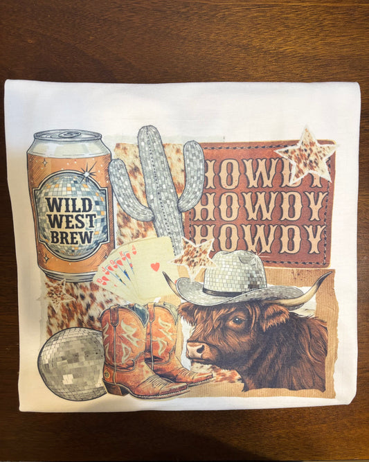 Howdy Highland Tee